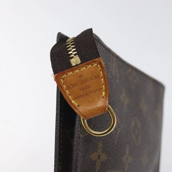 LOUIS VUITTON Monogram Bucket PM Accessory Pouch LV Auth 131680 - Picture 8 of 16